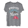 Proud Scout Mom Scouting Camp Muttertag Geschenkidee T-Shirt