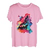 Animal Wolf Abstrakt Wolf Lover Wölfe Pop Art Heulender Wolf T-Shirt