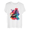 Animal Wolf Abstrakt Wolf Lover Wölfe Pop Art Heulender Wolf T-Shirt