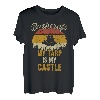 Bushcraft - My Tarp is my Castle / Bushcraft Survival T-Shirt