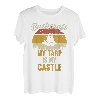 Bushcraft - My Tarp is my Castle / Bushcraft Survival T-Shirt