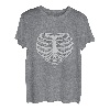 Skelett Herz Destroy Lonely Fashion Grafik Design T-Shirt