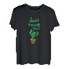 Don't Touch Me lustiges Kaktus-T-Design, bunte Grafik T-Shirt