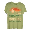 opa ist mein name surfen ist mein spiel sonnenuntergang T-Shirt