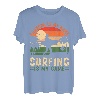 opa ist mein name surfen ist mein spiel sonnenuntergang T-Shirt