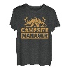 Campingplatz Manager Camp Camping Campen Camper T-Shirt