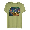 Psychedelic Hippie Pilze Hippie Fungi Shroom Hunter T-Shirt