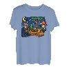Psychedelic Hippie Pilze Hippie Fungi Shroom Hunter T-Shirt