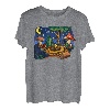 Psychedelic Hippie Pilze Hippie Fungi Shroom Hunter T-Shirt