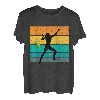 Bergsteigen Gelände Frau Klettersport Wandern T-Shirt