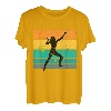 Bergsteigen Gelände Frau Klettersport Wandern T-Shirt