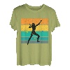 Bergsteigen Gelände Frau Klettersport Wandern T-Shirt