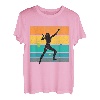 Bergsteigen Gelände Frau Klettersport Wandern T-Shirt