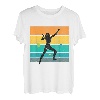 Bergsteigen Gelände Frau Klettersport Wandern T-Shirt