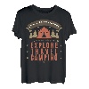 Das Leben ist ein Abenteuer Never Stop Explore Travel Camping T-Shirt