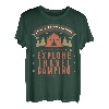 Das Leben ist ein Abenteuer Never Stop Explore Travel Camping T-Shirt