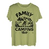 Family Camping Trip For Camping Lovers - Camping Crew Retro T-Shirt