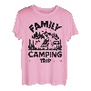 Family Camping Trip For Camping Lovers - Camping Crew Retro T-Shirt