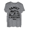 Family Camping Trip For Camping Lovers - Camping Crew Retro T-Shirt