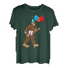 Bigfoot It's My Birthday Party Hut Luftballons Jungen Sasquatch T-Shirt