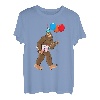 Bigfoot It's My Birthday Party Hut Luftballons Jungen Sasquatch T-Shirt