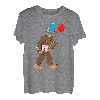Bigfoot It's My Birthday Party Hut Luftballons Jungen Sasquatch T-Shirt