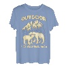 Outdoor Reisende Wandern Camping Familie Abenteuer T-Shirt