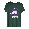 Damen Echte Mädels Fahren Wohnmobil Camping Wohnwagen Camper T-Shirt