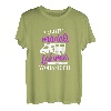 Damen Echte Mädels Fahren Wohnmobil Camping Wohnwagen Camper T-Shirt