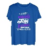 Damen Echte Mädels Fahren Wohnmobil Camping Wohnwagen Camper T-Shirt