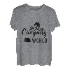 Retro Wandern auf Felsen Retro Sonnenuntergang Berg T-Shirt