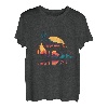 Wolf Moon Abstrakte Wölfe heulender Wolf Tier Wolf Liebhaber T-Shirt