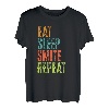 Retro Eat Sleep Smite Repeat Strike Strongly Legend Player T-Shirt