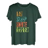 Retro Eat Sleep Smite Repeat Strike Strongly Legend Player T-Shirt