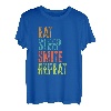 Retro Eat Sleep Smite Repeat Strike Strongly Legend Player T-Shirt