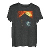 Retro Mountain Trekking Camping Wandern Abenteuer T-Shirt