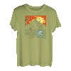 Retro Mountain Trekking Camping Wandern Abenteuer T-Shirt