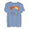 Retro Mountain Trekking Camping Wandern Abenteuer T-Shirt