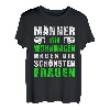 Herren Camping Männer Mit Wohnwagen Haben Die Schönsten Frauen T-Shirt