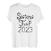Damen Sisters Trip 2023 Urlaubsliebhaber Mädchen Familienausflug T-Shirt