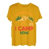 Apparently I Camp Now For Camping Lovers Funny Camper Retro T-Shirt