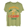 Apparently I Camp Now For Camping Lovers Funny Camper Retro T-Shirt