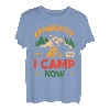 Apparently I Camp Now For Camping Lovers Funny Camper Retro T-Shirt
