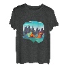 Wandern Landschaft Design Rainbow Mountain T-Shirt