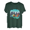 Wandern Landschaft Design Rainbow Mountain T-Shirt