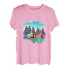 Wandern Landschaft Design Rainbow Mountain T-Shirt