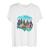 Wandern Landschaft Design Rainbow Mountain T-Shirt
