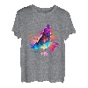 Heulender Wolf Wölfe Wolf Pop Art Abstrakt Wolf Liebhaber Tier T-Shirt