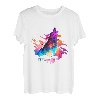 Heulender Wolf Wölfe Wolf Pop Art Abstrakt Wolf Liebhaber Tier T-Shirt