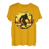Retro Bigfoot Silhouette Sun Believe! Original 80er Jahre Grafik T-Shirt